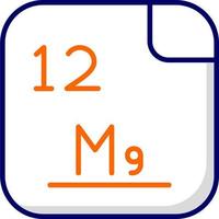Magnesium Vector Icon