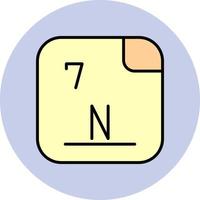 Nitrogen Vector Icon