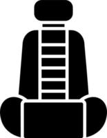 Car Seat Vector Icon