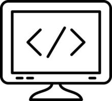 icono de vector html