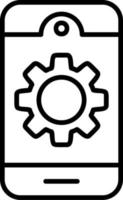 Mobile App Vector Icon