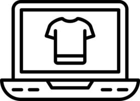 T Shirt Vector Icon