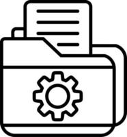 Data Management Vector Icon