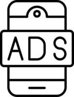 Advertisements Vector Icon