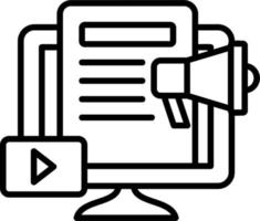 Digital Marketing Vector Icon