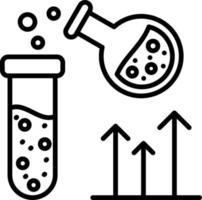 icono de vector de química