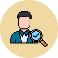 Magnifying Glass Vector Icon