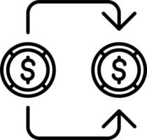 Money Exchange Vector Icon