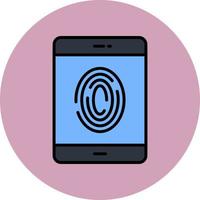 Fingerprint Vector Icon