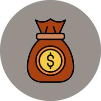 Money Bag Vector Icon