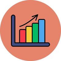 Bar Chart Vector Icon