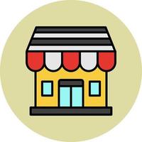 Grocery Store Vector Icon