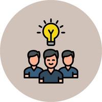 Brainstorming Vector Icon