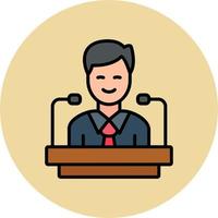 Speech Vector Icon