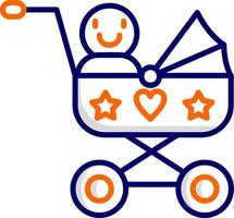 Baby Cart Vector Icon