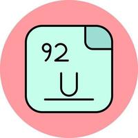 Uranium Vector Icon