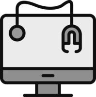Computer Vector Icon