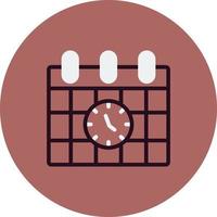 Timetable Vector Icon