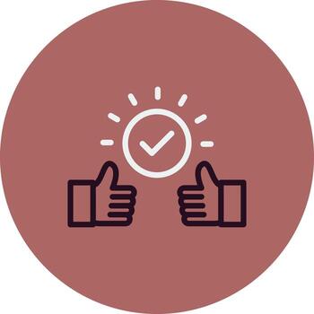 compromiso vector icono