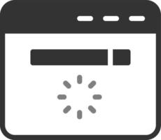 Website Loading Vector Icon