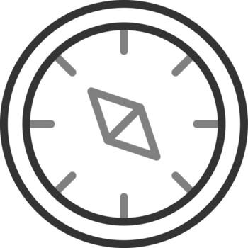 icono de vector de brújula