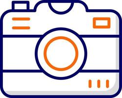 icono de vector de cámara de fotos