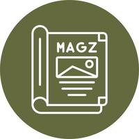 Magazine Vector Icon