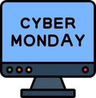 Cyber Monday Vector Icon