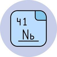 Niobium Vector Icon