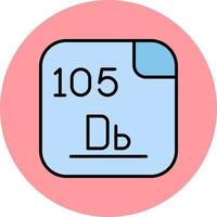 Dubnium Vector Icon