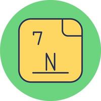 Nitrogen Vector Icon
