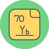 Ytterbium Vector Icon