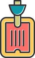 Hot Water Bottle Vector Icon