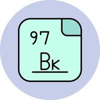 Berkelium Vector Icon