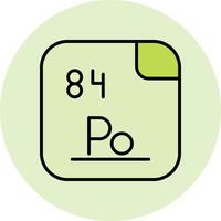 Polonium Vector Icon