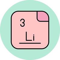 Lithium Vector Icon