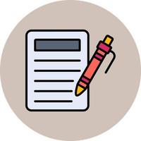 Writing Tool Vector Icon