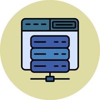 Web Hosting Vector Icon