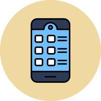 Mobile App Vector Icon