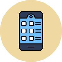 Mobile App Vector Icon