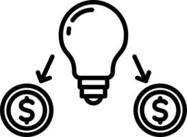 Light Bulb Vector Icon