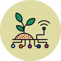 Smart Farm Vector Icon