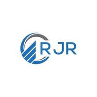RJR abstract technology logo design on white background. RJR creative initials letter logo concept.RJR abstract technology logo design on white background. RJR creative initials letter logo concept. vector