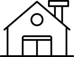 Farm House Vector Icon