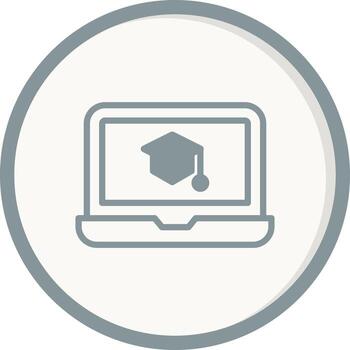 Elearning Vector Icon