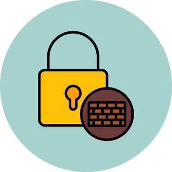 Firewall Vector Icon
