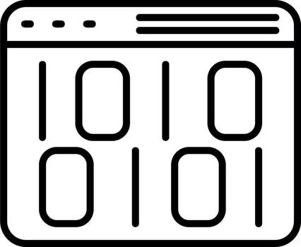 Programming Language Vector Icon