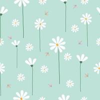 Seamless beautiful hand drawn flowers pattern background  for wallpaper,gift wrapping,packaging seamless vector background design