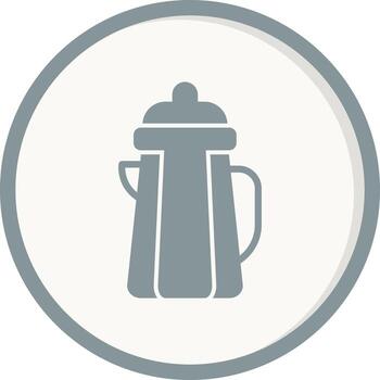 icono de vector de hervidor