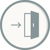 Exit Direction Vector Icon